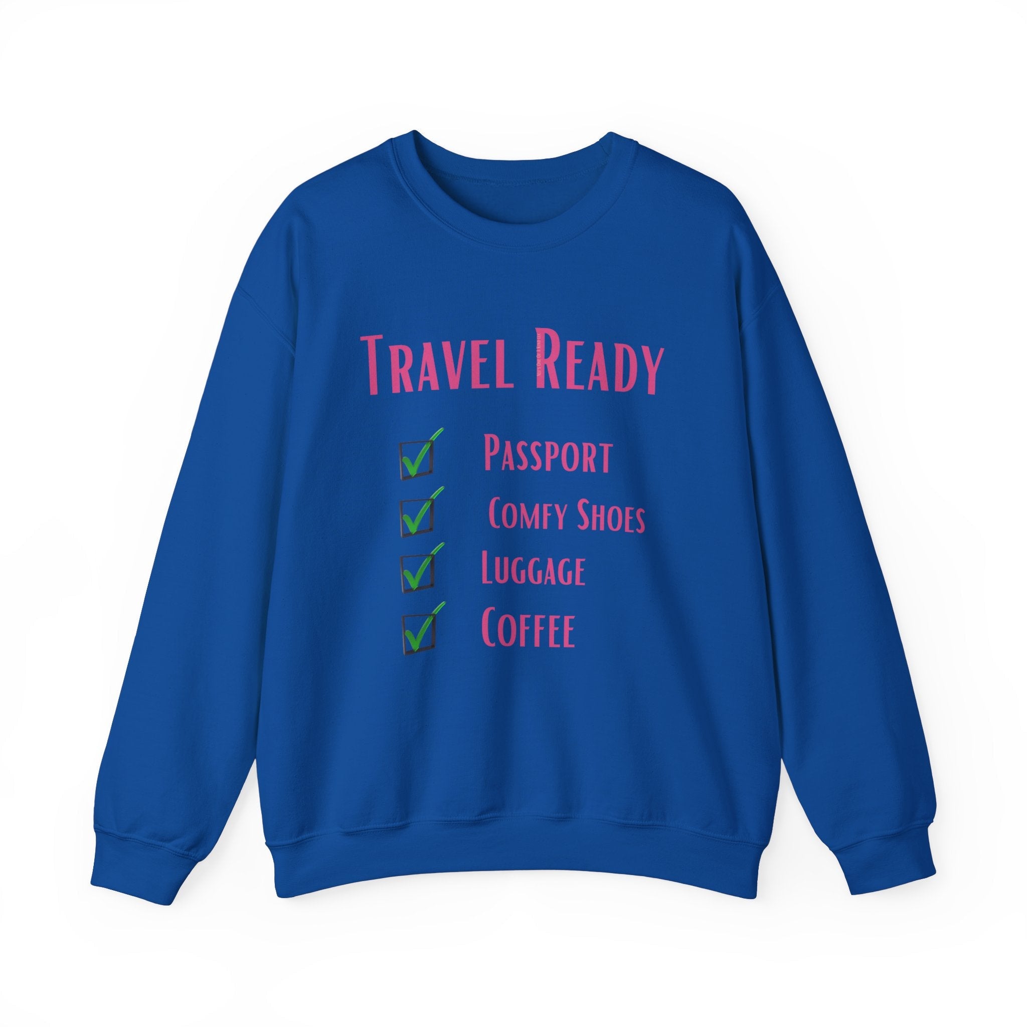 Travel Ready Unisex Heavy Blend™ Crewneck Sweatshirt
